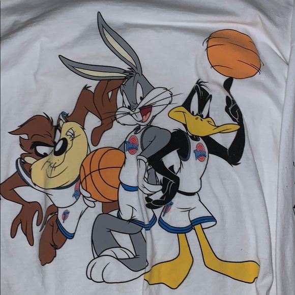 Space jam long sleeve tee size M - Picture 2 of 5